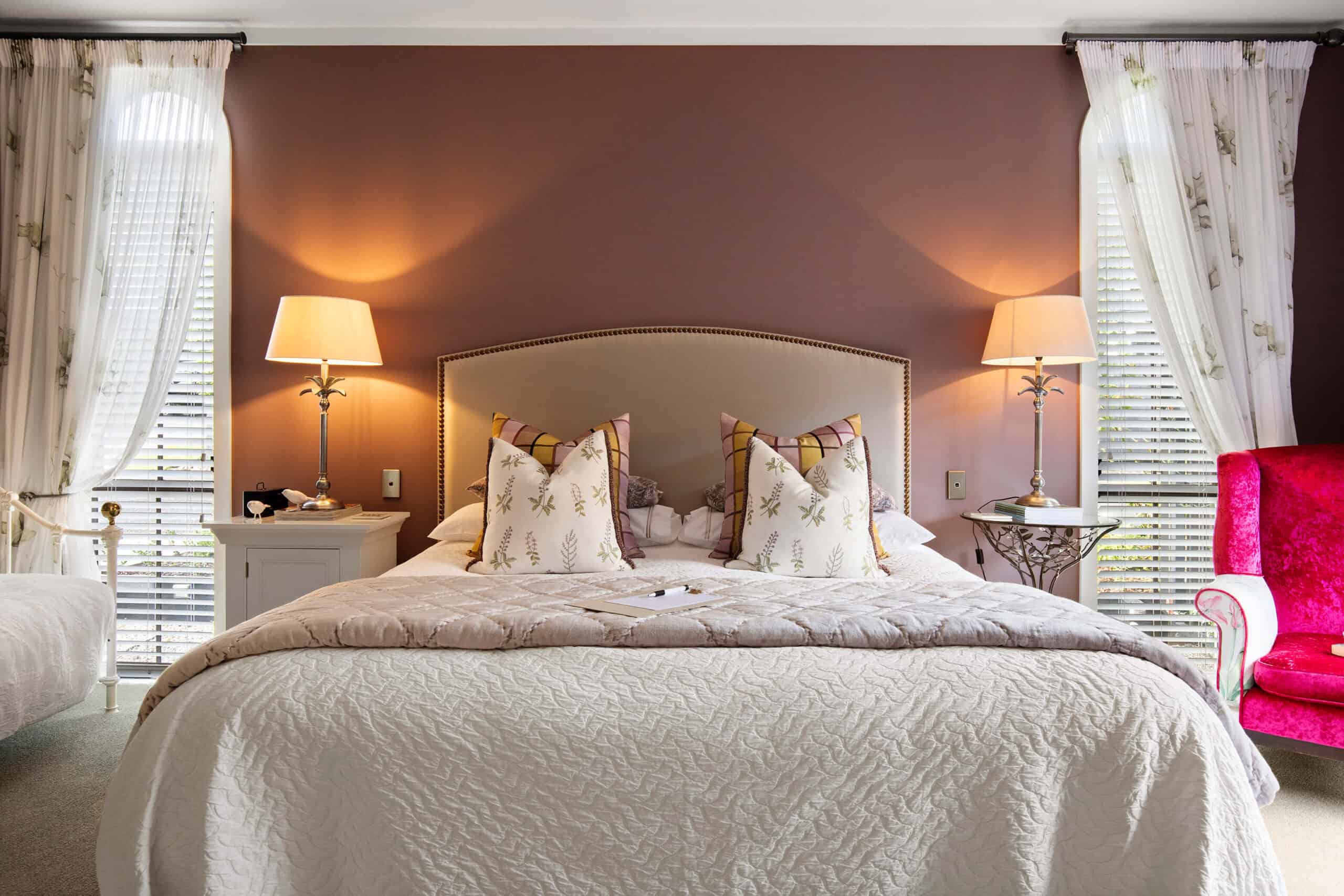 luxury business retreat bedroom villa te soro